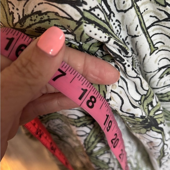 San Soleil UPF 50 Tropical Print Long Sleeve Top size M - Picture 3 of 4